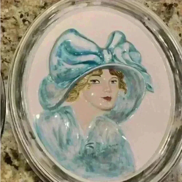 Erma Gilliard Duncan chalk ware vintage - Picture 1 of 2